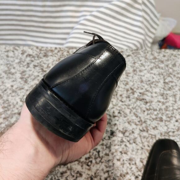 To Boot New York Men's Black Leather Shoes - Picture 5 of 12